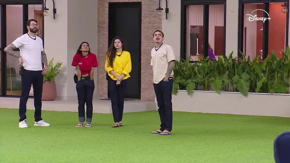 Jackson, Morena, Vivão e Andressa admiram a Lua | Casa do Patrão