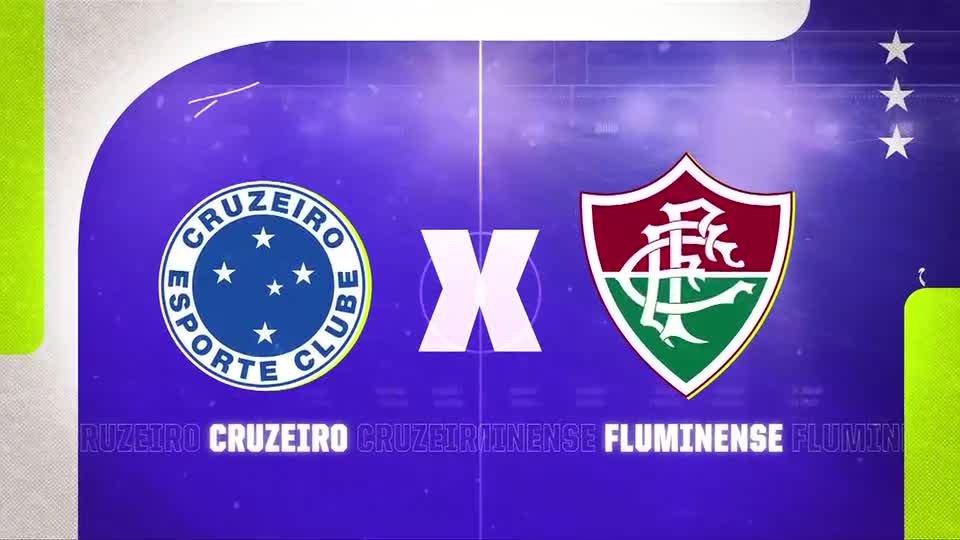 RECORD transmite duelo entre Cruzeiro e Fluminense pelo Brasileirão neste domingo (31)