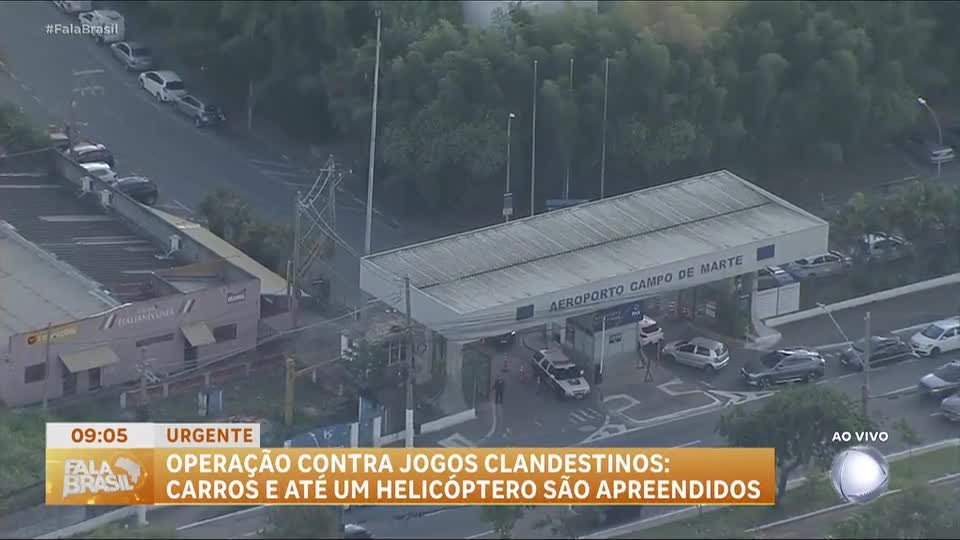 Operação policial apreende helicóptero e carros de luxo em São Paulo