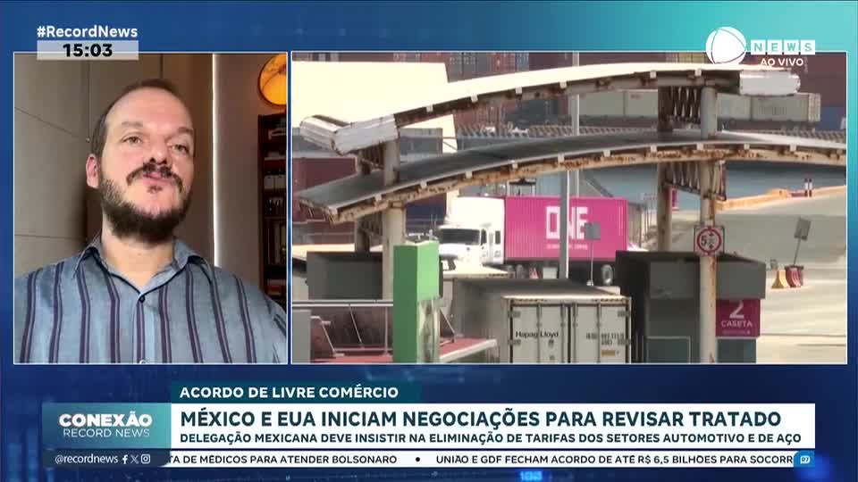 México e EUA iniciam negociações para revisar acordo de livre comércio