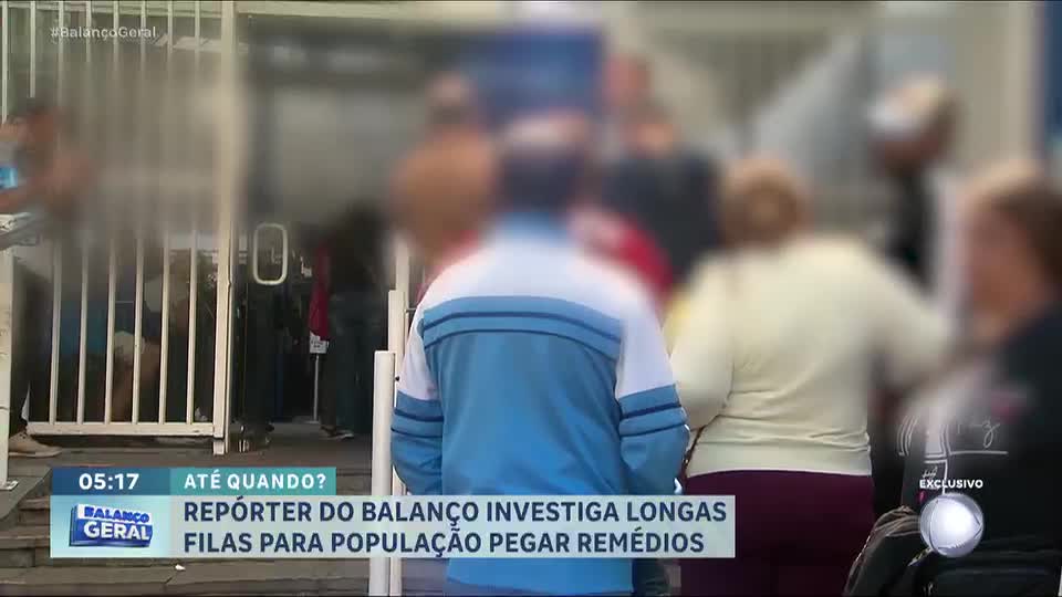 População enfrenta até sete horas de fila para pegar medicamentos em farmácia de alto custo de SP