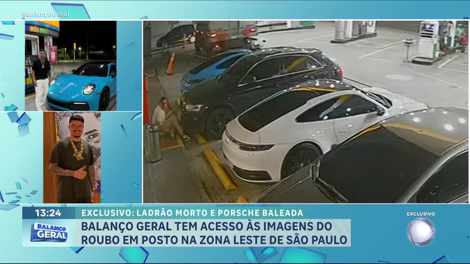 Balanço Geral tem acesso às imagens de roubo em posto de combustíveis na zona leste de SP