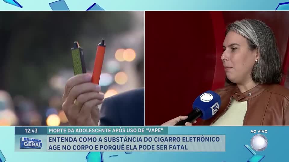 Entenda como a substância do cigarro eletrônico age no corpo e os perigos  causados