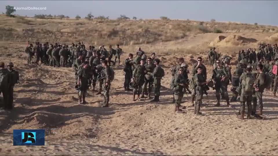JR acompanha como soldados israelenses se preparam para combates em áreas urbanas