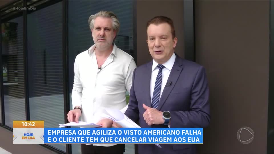 Patrulha do Consumidor: Empresa que agiliza o visto americano falha e cliente cancela viagem aos EUA