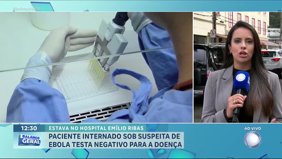 Suspeita de ebola é descartada em pacientes no RJ e SP