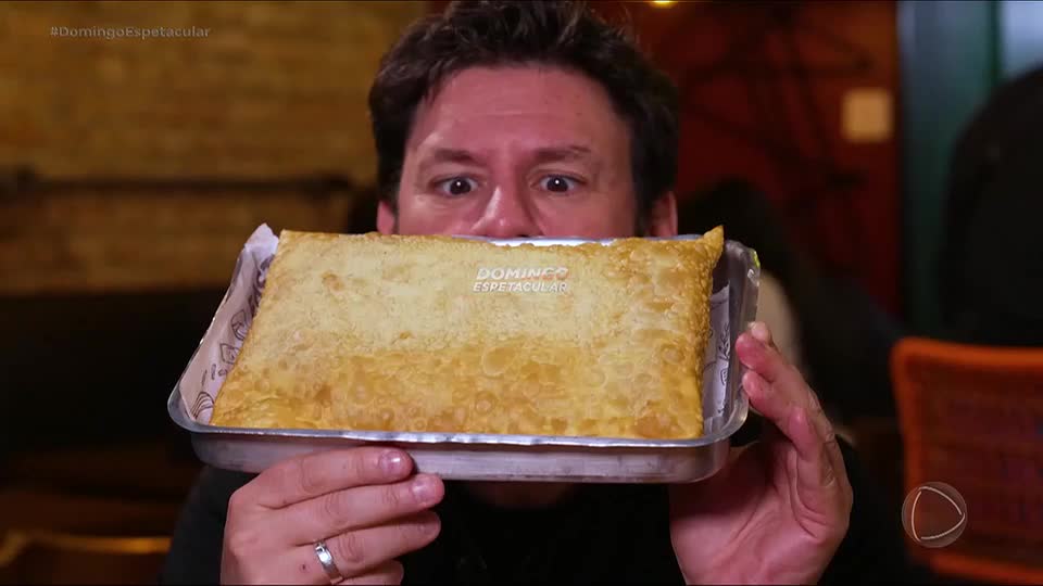 Comendo Por Aí: feira gastronômica exibe pastel de quase 1 kg