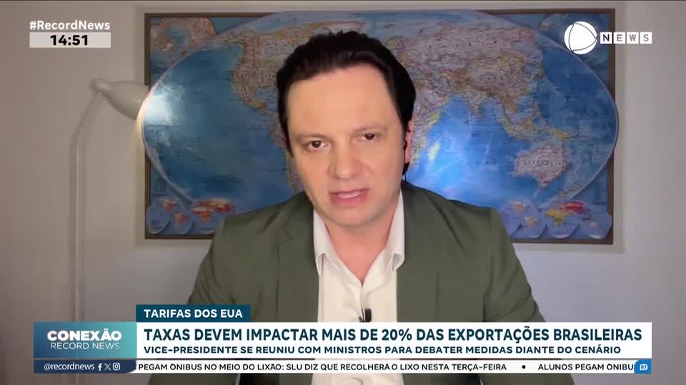 Taxas devem impactar mais de 20% das exportações brasileiras