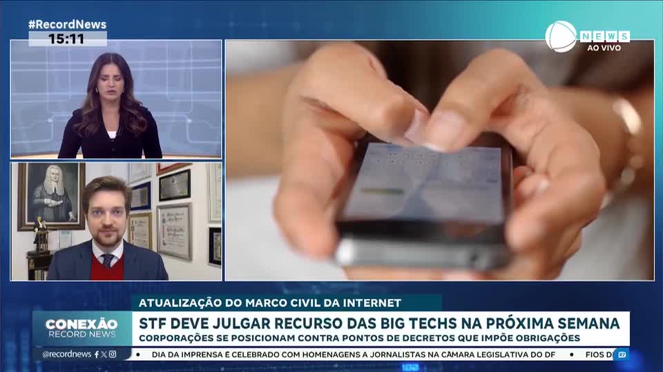 STF julgará recurso das big techs sobre atualização do Marco Civil da Internet