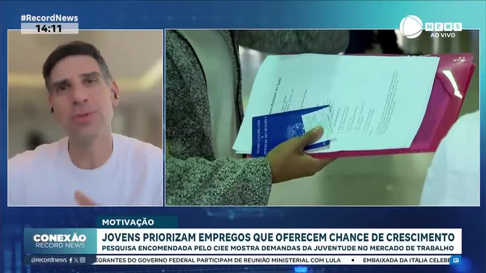 Jovens priorizam empregos que oferecem chance de crescimento