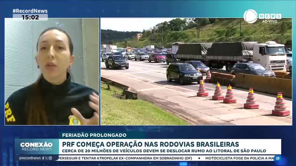 PRF começa operação nas rodovias brasileiras nesta quarta-feira (3)