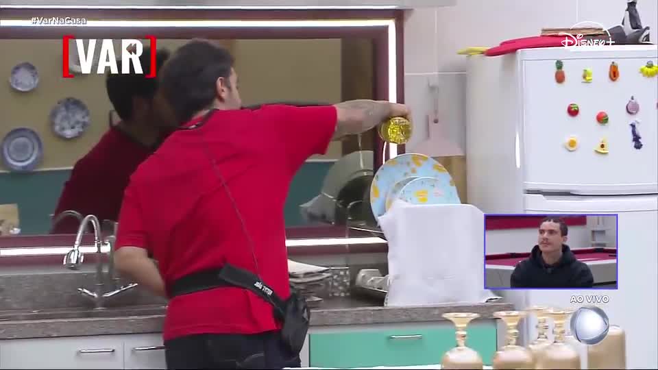 VAR da semana expõe quem sujou as louças com óleo propositalmente na Casa do Patrão