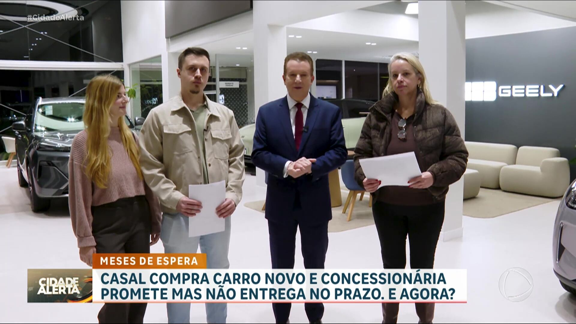 Patrulha do Consumidor: Casal compra carro elétrico e concessionária não entrega no prazo