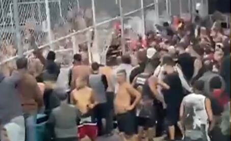Baile funk em quadra termina em confusão generalizada e pancadaria em São Gonçalo (RJ)