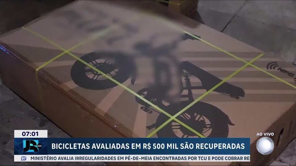 Quadrilha é presa após roubo de bicicletas elétricas em São Paulo