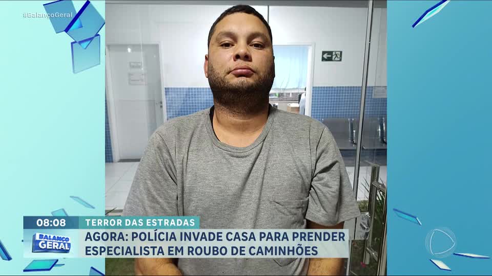 Investigação leva à prisão de líder de quadrilha de roubo de caminhões