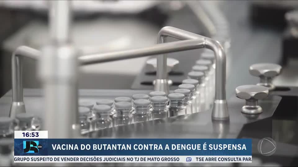 Ministério da Saúde suspende a vacina do Butantan contra a dengue