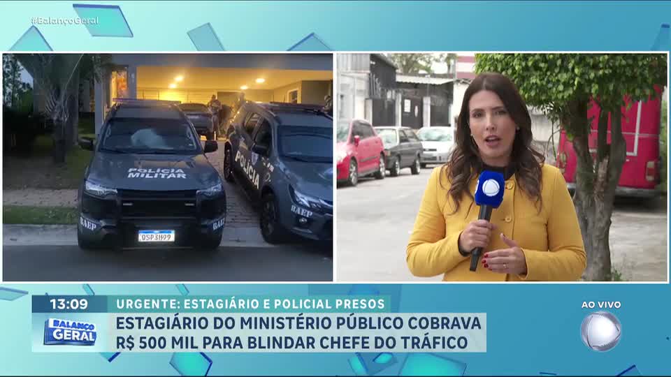 Estagiário do Ministério Público é preso por extorsão a traficantes