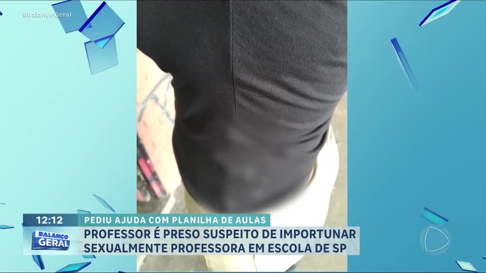 Professor é preso por importunação sexual à colega de trabalho em escola de SP