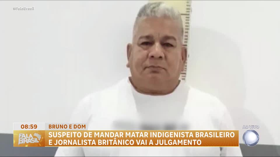 Suspeito de mandar matar indigenista brasileiro e jornalista britânico vai a júri federal