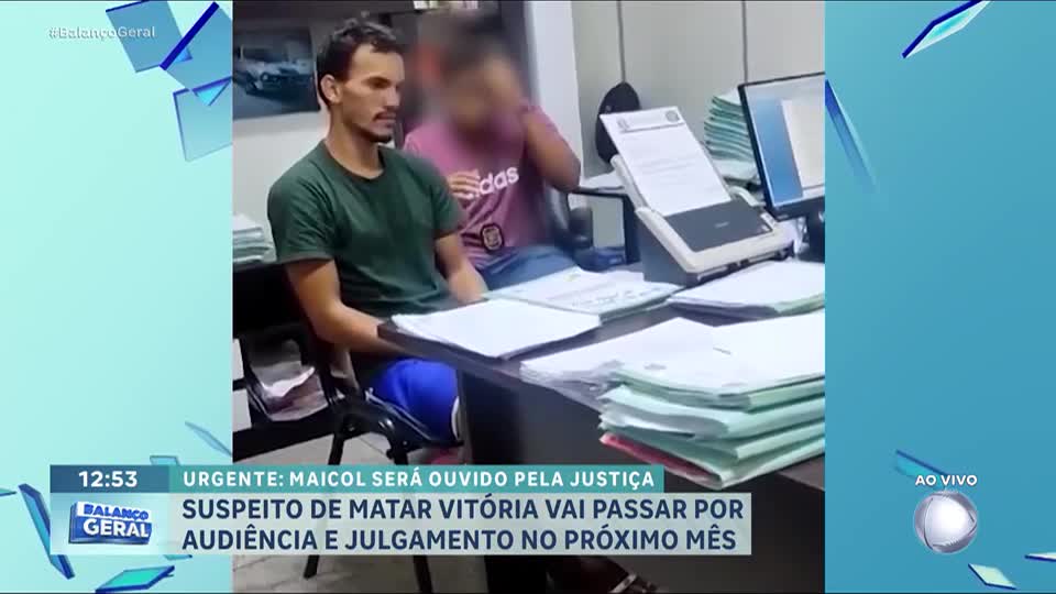 Audiência do suspeito pelo assassinato de Vitória Regina é marcada para 10 de julho