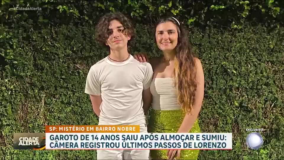 Mãe faz apelo desesperado após desaparecimento do filho de 14 anos em SP