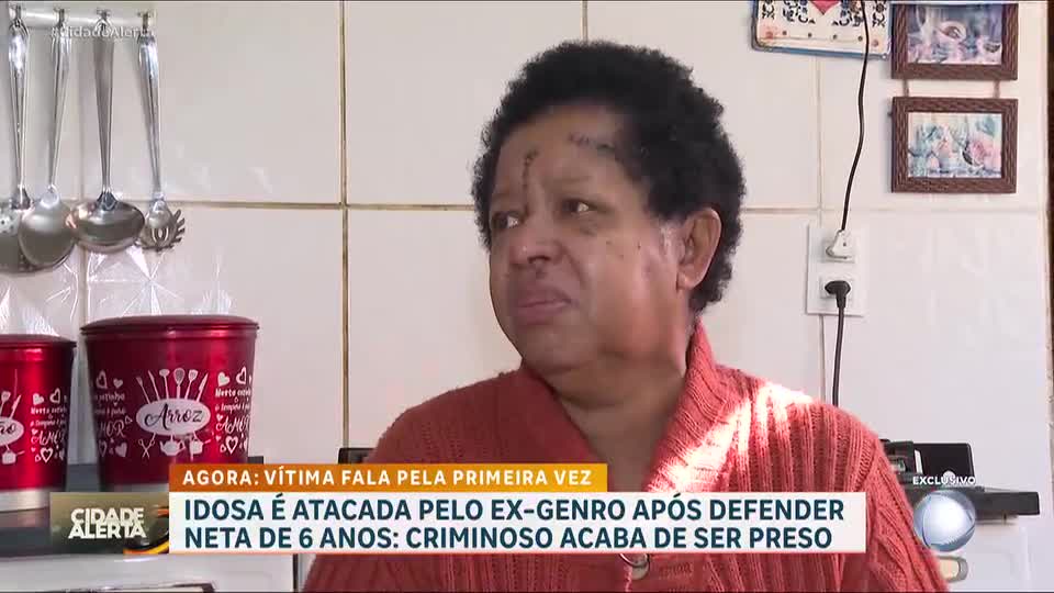 Idosa sofre ataque violento de ex-genro ao tentar proteger neta de 6 anos em SP