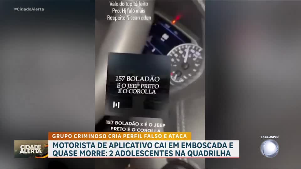 Motorista de aplicativo é sequestrado em emboscada em Campinas (SP)