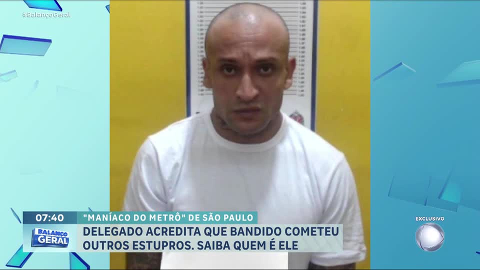 Autoridades acreditam que mais vítimas vão se manifestar após prisão do ‘maníaco do metrô’