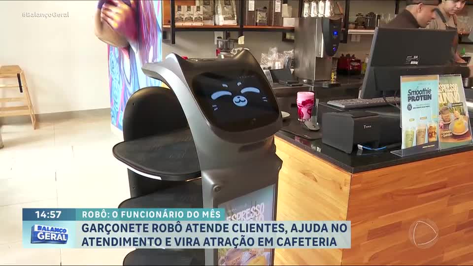 Robôs ganham espaço em cafés, hospitais e até nos relacionamentos