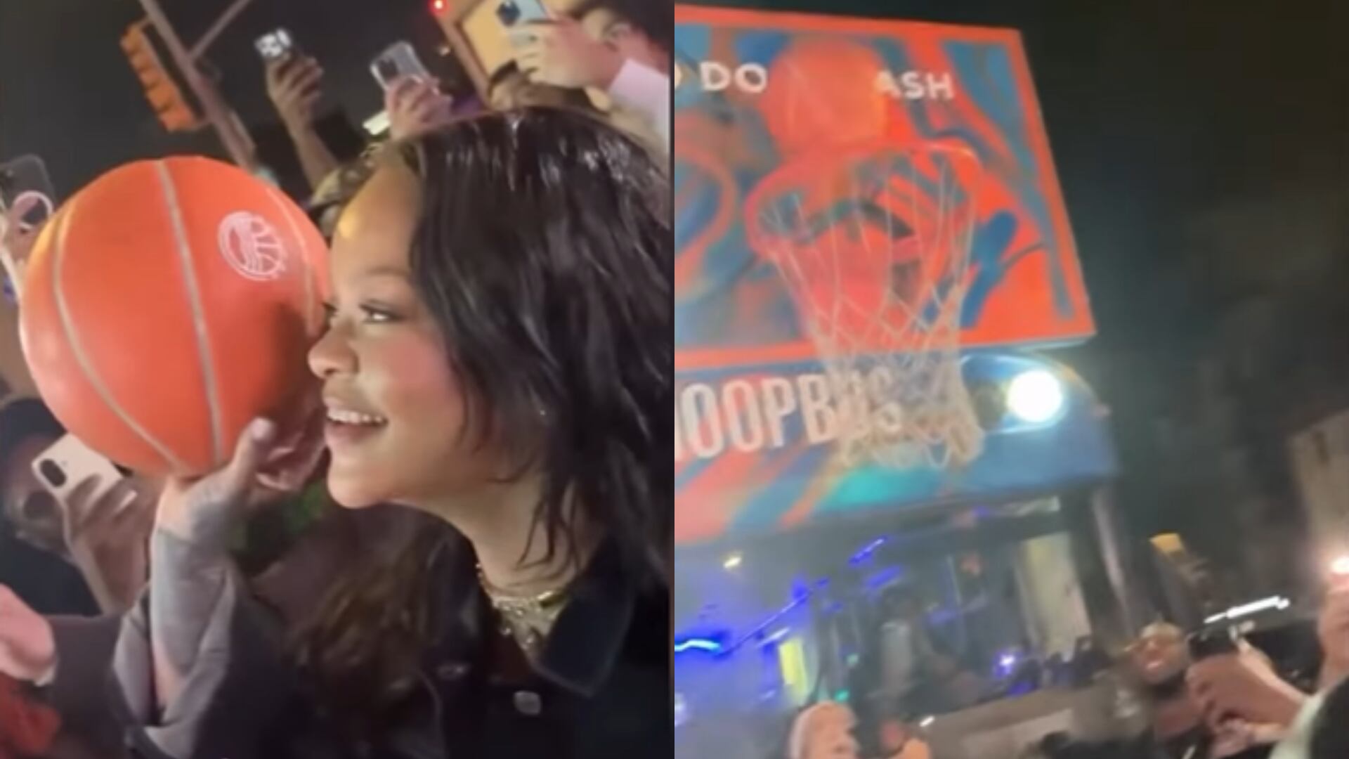 Rihanna arrisca arremesso após vitória dramática dos Knicks nas finais da NBA