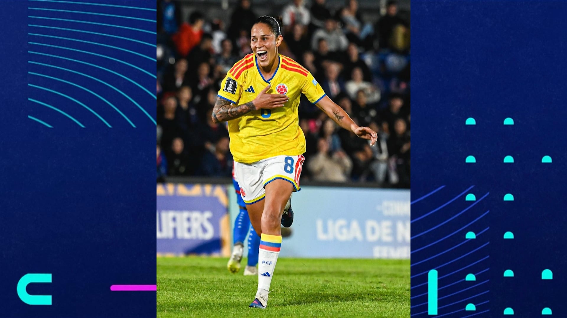 Classificada para a Copa Feminina, seleção colombiana conquista título inédito