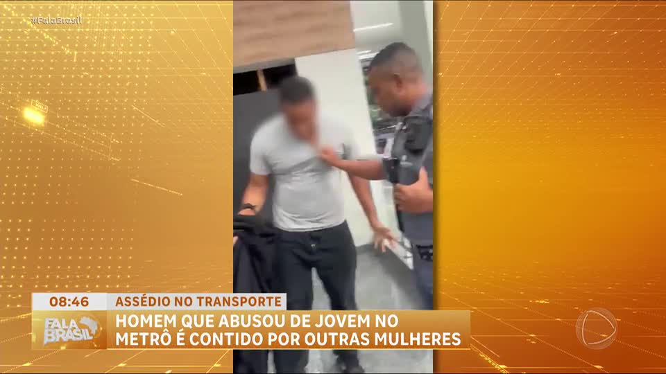 Homem é preso por abuso em metrô de Salvador (BA)