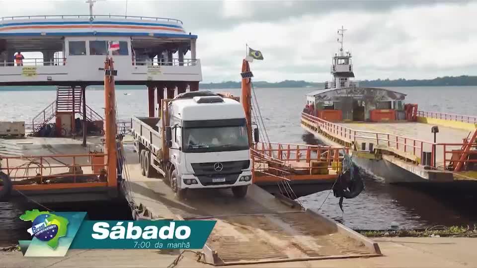 Brasil Caminhoneiro mostra como a logística rodofluvial é realizada na Amazônia
