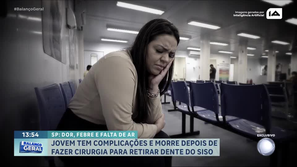 Jovem tem complicações e morre após fazer cirurgia para retirar dente do siso