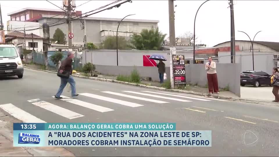 Avenida registra acidentes constantes e preocupa moradores de Sapopemba, na zona leste de SP