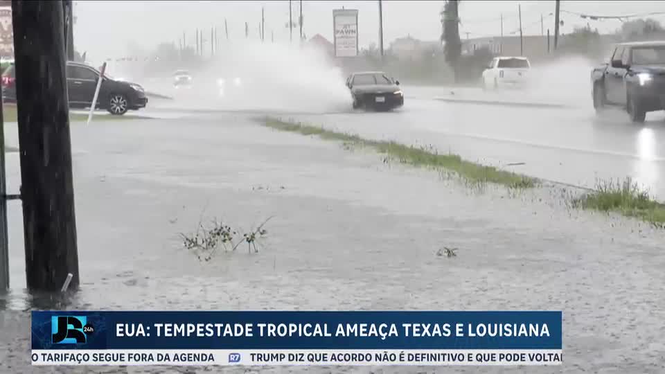 Meteorologistas alertam para possibilidade de tempestade tropical entre Texas e Louisiana