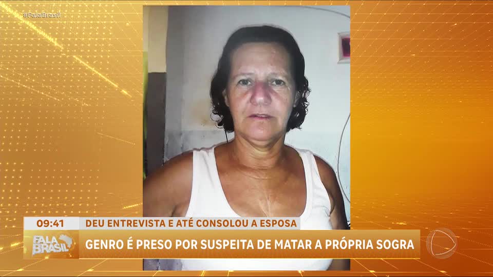 Genro é preso por suspeita de assassinar sogra a facadas