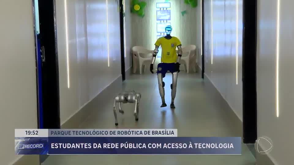Parque Tecnológico de Robótica do DF é inaugurado