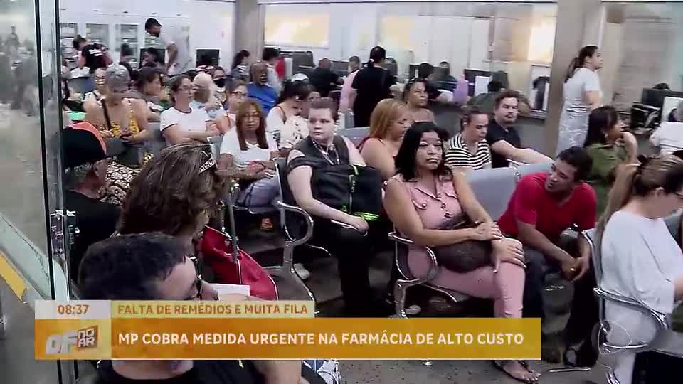 Ministério Público cobra medida urgente na farmácia de alto custo do DF