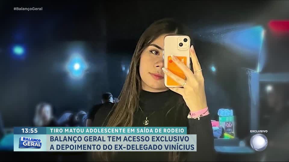 Balanço Geral tem acesso exclusivo a depoimento de delegado que matou jovem em rodeio