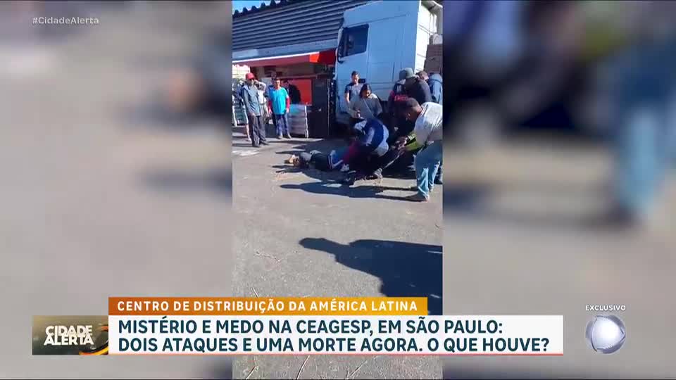Dois ataques violentos na Ceagesp: ajudante esfaqueia comerciante e caminhoneiro é encontrado morto