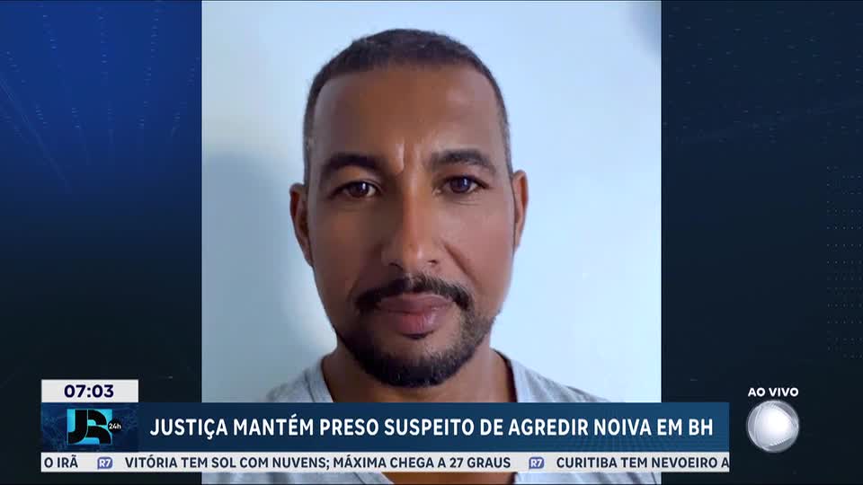 Justiça mantém preso suspeito de agredir noiva dentro de salão de beleza em Belo Horizonte (MG)