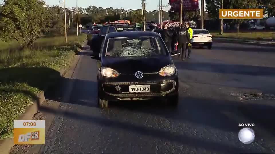 Homem é atropelado em Samambaia (DF)