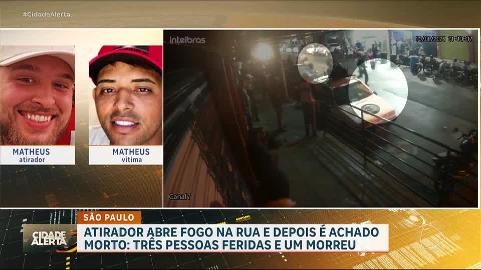 Homem atira contra pessoas em bar e morre durante fuga em Várzea Paulista (SP)
