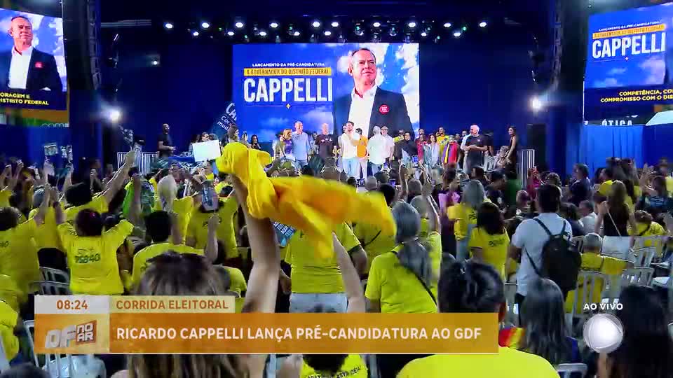Ricardo Capelli lança pré-candidatura ao governo do Distrito Federal