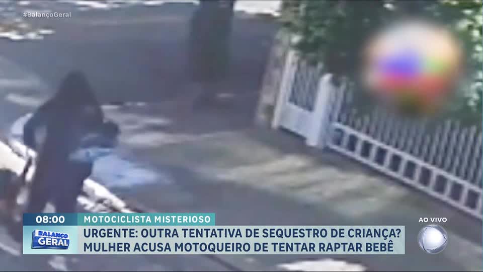 Mãe impede sequestro de filha de um ano por motoboy na zona leste de SP