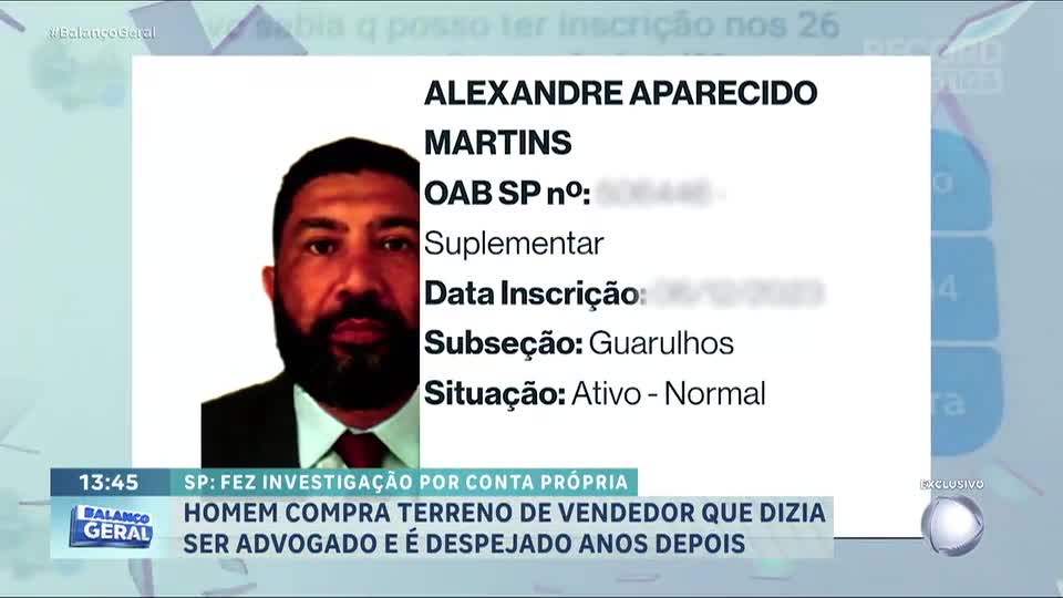 Homem compra terreno de falso advogado e é despejado seis anos depois