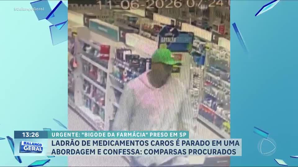Polícia prende suspeito de comandar quadrilha que roubava farmácias em SP