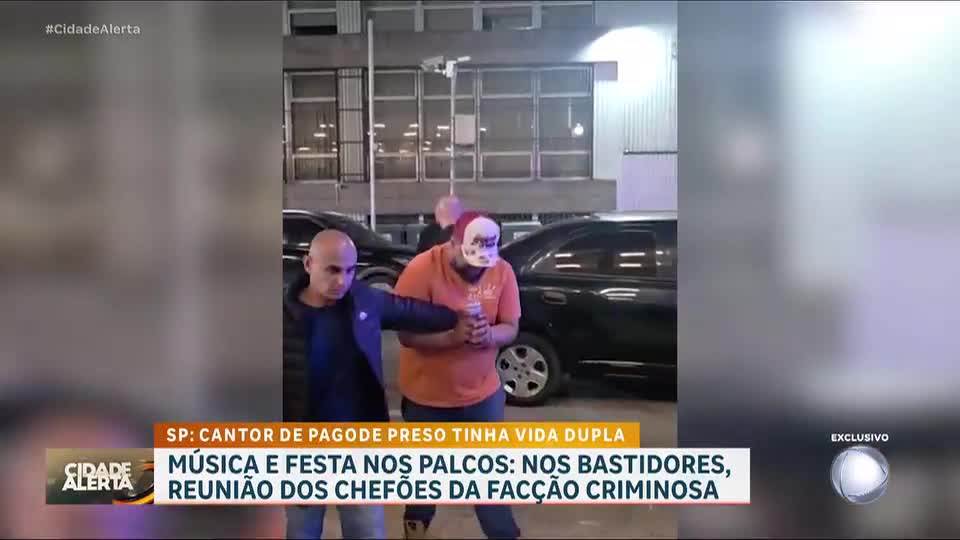 SP: cantor de pagode é preso por ligação com crime organizado
